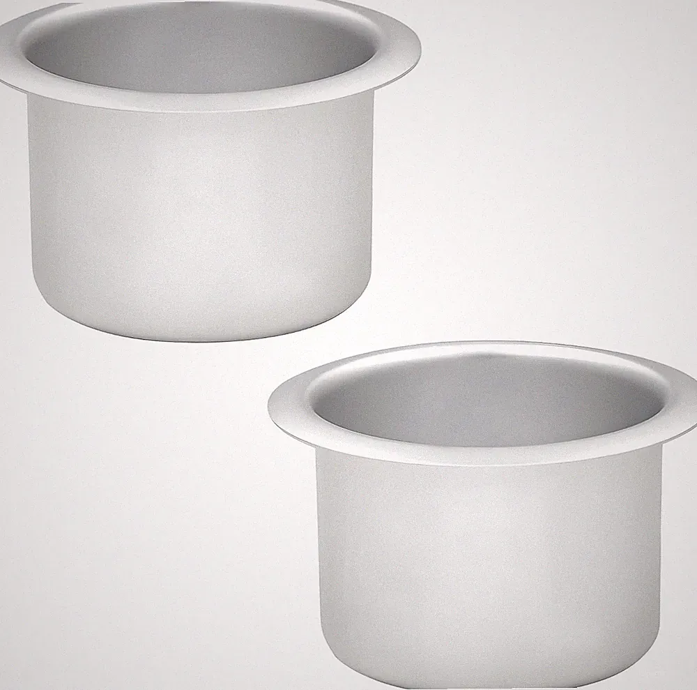 2 PCS Metal Sofa Recliner Handles Cup Holder, Insert Replacement Drink Can Holde