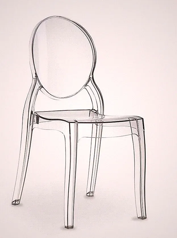 Plexiglas Acrylic Ghostchair Victoria Elizabeth clear transparently High Quality
